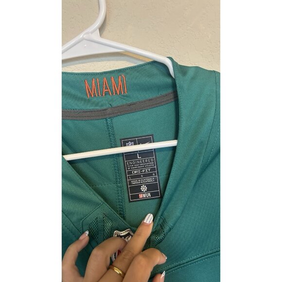 Tyreek Hill Jersey Size Large Miami Dolphins Nike Authentic New With Tags - Picture 5 of 6